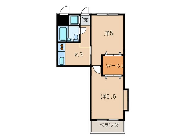 カ－サ甲子園の物件間取画像